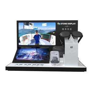 Support d'affichage interactif intelligent personnalisé en acrylique avec éclairage LED et système antivol pour les appareils portables, destiné aux magasins de vente au détail numériques - Product Image 2