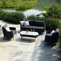 Meubles de patio extérieur jardin canapé chaise en aluminium réglable hôtel plage salon piscine soleil chaise longue lit