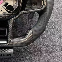 Volant en fibre de carbone G01 G05 X3 X5 G06 G11 G14 G29 G25 G32 G20 G28 G30 G38 G60 G70 F90 M3 M4 M5 M6 F10 F30 LCI CS pour BMW