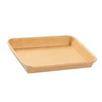 Wholesale Disposable Kraft Paper with Lid Party Combo-Pastry Dessert Tiramisu Cake Sushi Takeaway Food Container Packaging Box