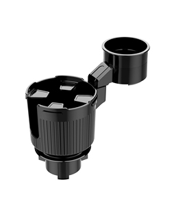 Popular Hot-Selling CARFU BLACK ABS 2 Drink Holder Car Interior Kit <b>AC</b>-2391 Enhanced Stability Extender - Product Image 4