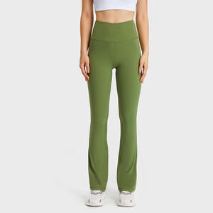 Nuevos Pantalones <span class=keywords><strong>de</strong></span> Yoga Micro Slim Fit <span class=keywords><strong>de</strong></span> Alta Elasticidad, Estilo Naked, Leggings <span class=keywords><strong>de</strong></span> Yoga a la Moda, Pantalones Deportivos Casuales para Mujer - Product Image 3