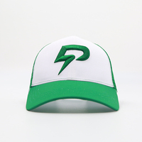 Gorra de Béisbol de Malla Bicolor Personalizada OEM con Logotipo Bordado en Relieve, Cierre de Plástico con Broche a Presión, Gorra Deportiva de 6 Paneles, Color Personalizado de Fábrica