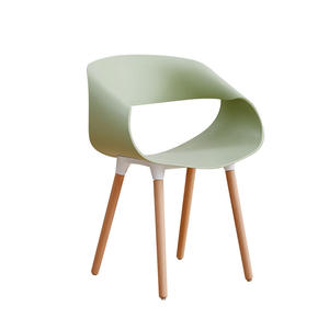 Silla de Comedor de Plástico Ligera, Diseño Moderno, para Hogar, Cafetería, Bar, Uso Adulto - Product Image 5