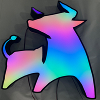 Enseigne de magasin en lettres 3D RGB personnalisées pour l'extérieur, adaptée à la publicité et à la promotion de la marque du magasin