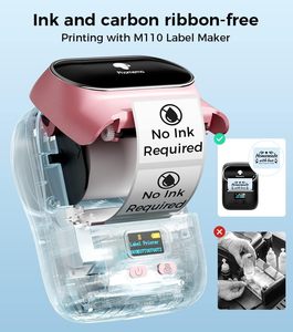 Portable Printer Phomemo M110 Christmas <b>Labels</b> Sticker Maker Wireless Thermal Barcode <b>Label</b> <b>Machine</b> for Android & IOS Phone - Product Image 5