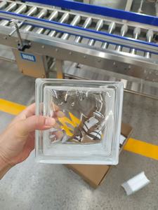 Ladrillos <span class=keywords><strong>de</strong></span> Vidrio Transparente <span class=keywords><strong>de</strong></span> Tamaño Pequeño 145*145*80mm para Baño, Comedor, Alta Transmitancia <span class=keywords><strong>de</strong></span> Luz, Decoración Moderna para Edificios - Product Image 3