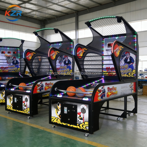 Machine de <span class=keywords><strong>basket</strong></span>-ball pliable de <span class=keywords><strong>luxe</strong></span> - équipement de divertissement pour adultes avec fonction de divertissement à monnayeur - Product Image 1