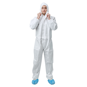 Overol de protección <span class=keywords><strong>Asbest</strong></span> de fábrica Junlong desechable tipo 5/6 aprobado para venta al por mayor - Product Image 5