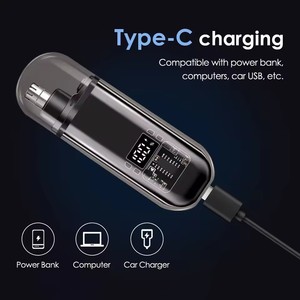 2 in 1 elektrikli burun saç düzeltici şarj edilebilir çok kinetik tıraş Unisex otomatik yıkanabilir kişisel bakım aletleri - Product Image 5