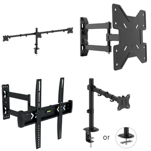 Good Selling Single Arm Monitor Mount Support For 17"-32" Screen Adjustable Monitor Bracket