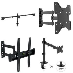 Goed Verkopende Single Arm Monitor Mount Ondersteuning Voor 17 "-32" Scherm Verstelbare Monitor Beugel