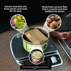 <strong>Car</strong> Aromatherapy Wood &amp; Fiber Solid Coffee Scent Long Lasting Deodorizing Air Freshener - Product Image 2