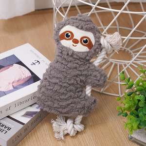 Jouets pour chiens, jouets à mâcher durables, jouets amusants, peluches nettoyantes pour les dents, chiens Teddy, Corgis, chiens de petite et moyenne taille, fournitures pour animaux de compagnie - Product Image 3