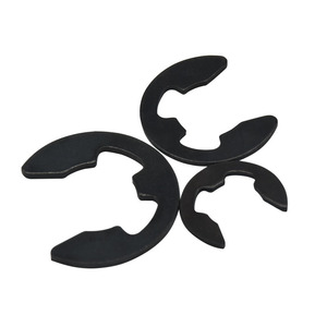 Anneau de retenue de type E, diamètre intérieur 180 mm, acier à ressort 65Mn, utilisation pour arbre métrique - Product Image 3