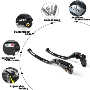 YAMAHA YZF-R1 2004-2014 YZF-R6 2005-2016 CNC 빌렛 알루미늄 접이식 브레이크 및 클러치 레버 조절 가능한 핸들 레버 R1 R6 - Product Image 2