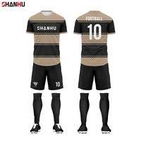 Tenues de football personnalisables et respirantes pour adultes, jeunes et enfants, vêtements de sport fabriqués en usine dans des couleurs personnalisées