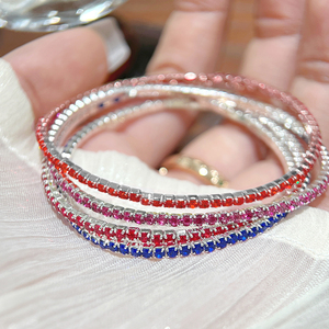 Fashion <b>Bracelet</b> Exclusive Multi Stone Lover Tennis <b>Bracelet</b> Elegant Jewelry Natural Gemstone Energy for <b>Love</b> Chakra Healing - Product Image 5