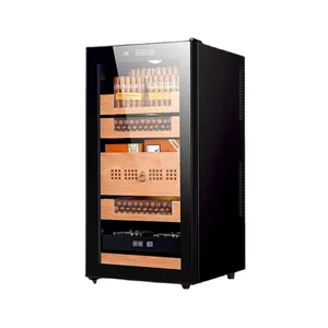 Vanace cao cấp Humidor thuốc lá hiển thị kỹ thuật số xì gà tủ với khóa