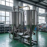 Mezcladora de Gránulos de Plástico Vertical Multifuncional, Totalmente Automática, de Alta Velocidad, con Certificación CE