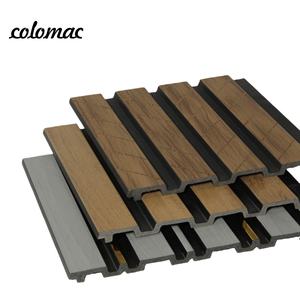 Panneau mural d'hôtel en PS stratifié <span class=keywords><strong>de</strong></span> haute qualité avec un design en grain <span class=keywords><strong>de</strong></span> bois, installation facile et effet 3D pour la décoration intérieure - Product Image 6