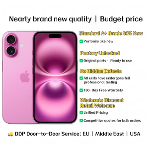 <span class=keywords><strong>iPhone</strong></span> 16 Plus 512GB <span class=keywords><strong>Rosa</strong></span> Sbloccato All'Ingrosso, Smartphone 5G A18 Super Retina XDR, Fornitore di Fabbrica, Stock all'Ingrosso di Telefoni Cellulari - Product Image 6