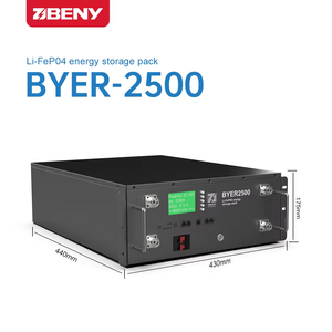 BENY 2.66Kwh <span class=keywords><strong>52ah</strong></span> 51.2v Lithium batterie de stockage d'énergie montage en rack ESS système de batterie de stockage d'énergie solaire - Product Image 3