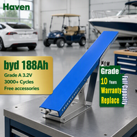 Vente en gros de cellules de batterie prismatiques LiFePO4 de qualité A BYD 3.2V 188Ah 400ah 420ah 300AH pour stockage d'énergie solaire commercial ESS EV