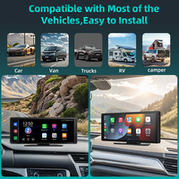 Article populaire Voiture portable à double lentille DVR Carplay Android Auto pour la surveillance de la sécurité des véhicules