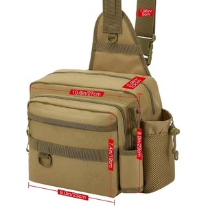 Bolsa de Pesca Tipo Sling de Fábrica BSCI, Bolsa de Almacenamiento para Pesca al Aire Libre, Bolsa de Pesca Resistente al Agua, Bolsa Cruzada Tipo Sling - Product Image 5