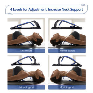 Dispositivo de tracción Cervical ajustable de 4 niveles arqueados ortopédicos para aliviar el dolor de cuello productos de masaje-hombro - Product Image 6