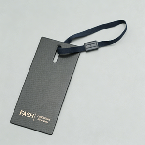Etiquetas colgantes personalizadas negras, etiquetas de ropa de papel kraft, etiquetas colgantes impresas, precios, marcas de ropa, etiquetas para joyería - Product Image 3
