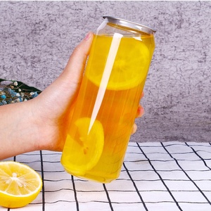 PET <strong>500</strong> ML POP Can Cold Brew Coffee <strong>Plastic</strong> <strong>Bottles</strong> Juice <strong>Bottles</strong> Ring Pull Cans - Product Image 5