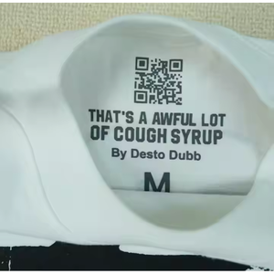 Camiseta para hombre That's A Awful Lot Cough Syrup, negra, corte regular, 100% algodón, diseño personalizable - Product Image 3