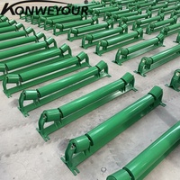 Rouleau à ailettes en acier au carbone thermolaqué standard CEMA pour usines chimiques