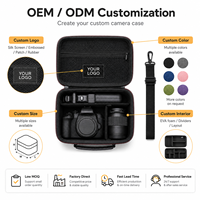 Étui de transport rigide antichoc en EVA personnalisé pour appareil photo reflex numérique, sac de rangement pour équipement photographique OEM ODM