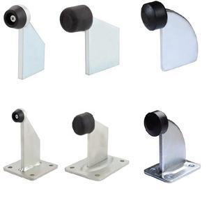 Пробка для ворот с базовой пластиной для раздвижных ворот, маленькая Резина - Product Image 3