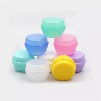 Tarro de PP vacío con diseño de setas, 5g 50g de volumen, color personalizado para rostro y loción