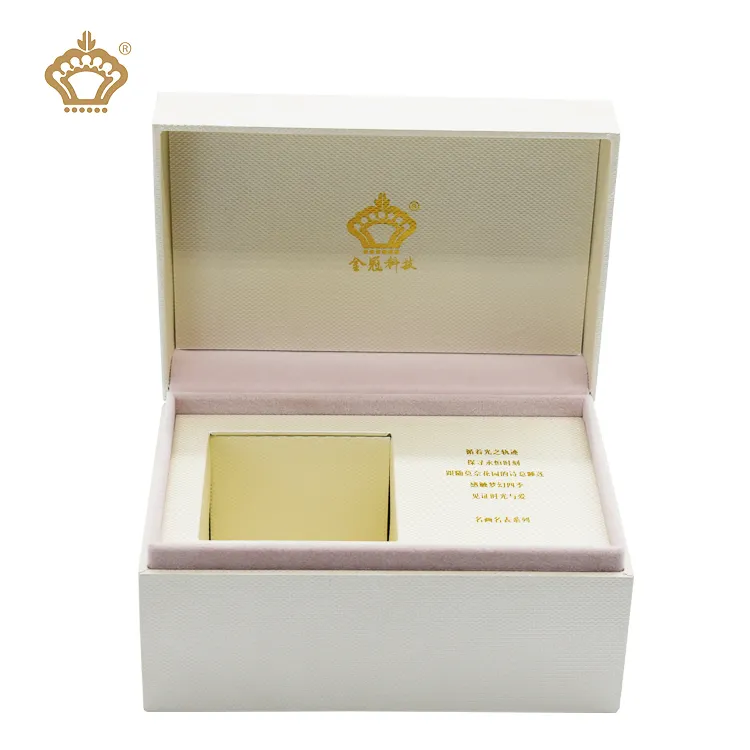 Customized Luxury Watch Leather Paper Gift Box for Perfume or Watch Packing