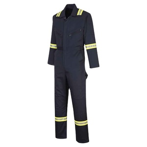 Wholesale <b>Work</b> Wear Construction Anti Static Flame Resistant <b>Waterproof</b> Welded Regular Fit 100%Cotton Industrial Uniform - Product Image 3