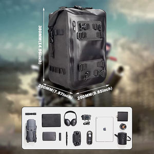 Leyi 2024 nouvelles boîtes de vélo de moteur de chariot, sac de livraison Durable moto et vélo, sac de réservoir de sac de selle de moto - Product Image 2