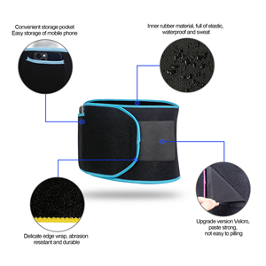 Top venduto in Neoprene girovita palestra esercizio sudore vita Trimmer per donne e uomini Fitness allenamento vita dimagrante cintura - Product Image 2