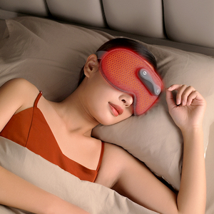 Bantalan pemanas mata kering inframerah, masker mata tidur kompres lembab - Product Image 2