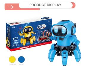 ไฟฟ้าตนเองติดตั้งท่าทางตรวจจับเหนี่ยวนำ <span class=keywords><strong>Hexapod</strong></span> ของเล่นหุ่นยนต์อัจฉริยะสำหรับเด็ก - Product Image 3