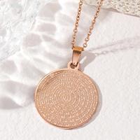 Collar con Colgante de Acero Inoxidable con Ayatul Kursi, Corán Árabe Islámico Musulmán, Asma Husna, Joyería al por Mayor, Regalos para Eid y Ramadán