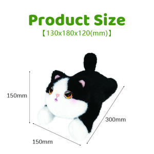 Hot Selling CE RoHS AI <b>interactive</b> <b>Cat</b> plush <b>toy</b> talking plush <b>toys</b> 8 UI eyes multilingual plush for gift - Product Image 3