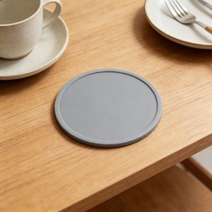 Posavasos Redondos de Silicona Personalizados al por Mayor, para Café, Cerveza, Té, Antideslizantes, Lavables - Product Image 3