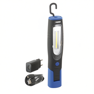 Lampe rechargeable Fervi avec technologie Cob Led, crochet et chargement USB - Product Image 2