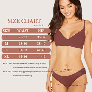 Biancheria intima senza cuciture per le donne mutandine Bikini non mostrano <span class=keywords><strong>slip</strong></span> sfacciati morbidi elasticizzati <span class=keywords><strong>invisibili</strong></span> Hipster - Product Image 6