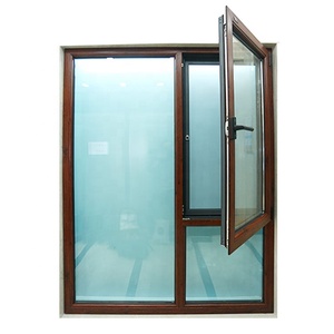Ventana Abatible de Aluminio con Doble Vidrio Estilo Europeo MINGLEI - Product Image 4